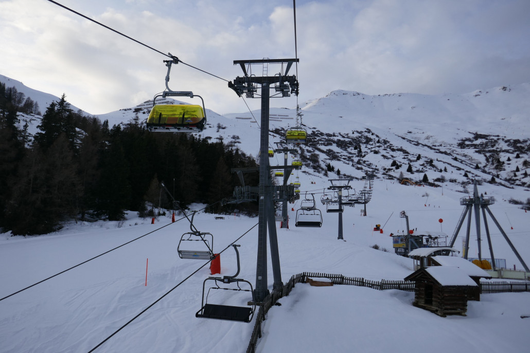 Kreuzung SB Rast und KSB Sattel an der Möseralm