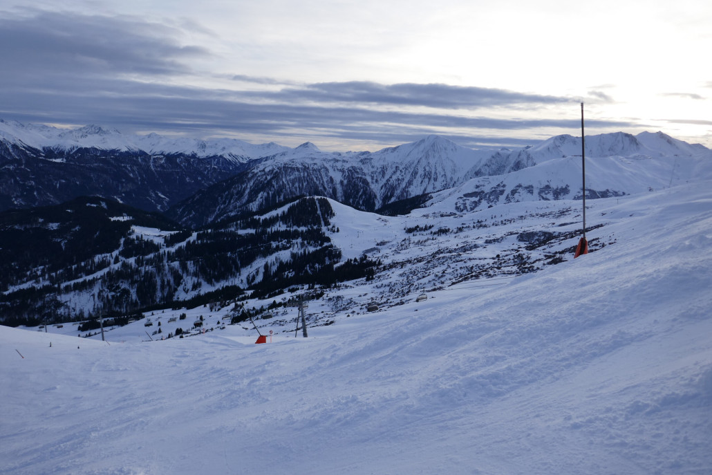 Serfaus Alpkopf, Komperdell und Lazid