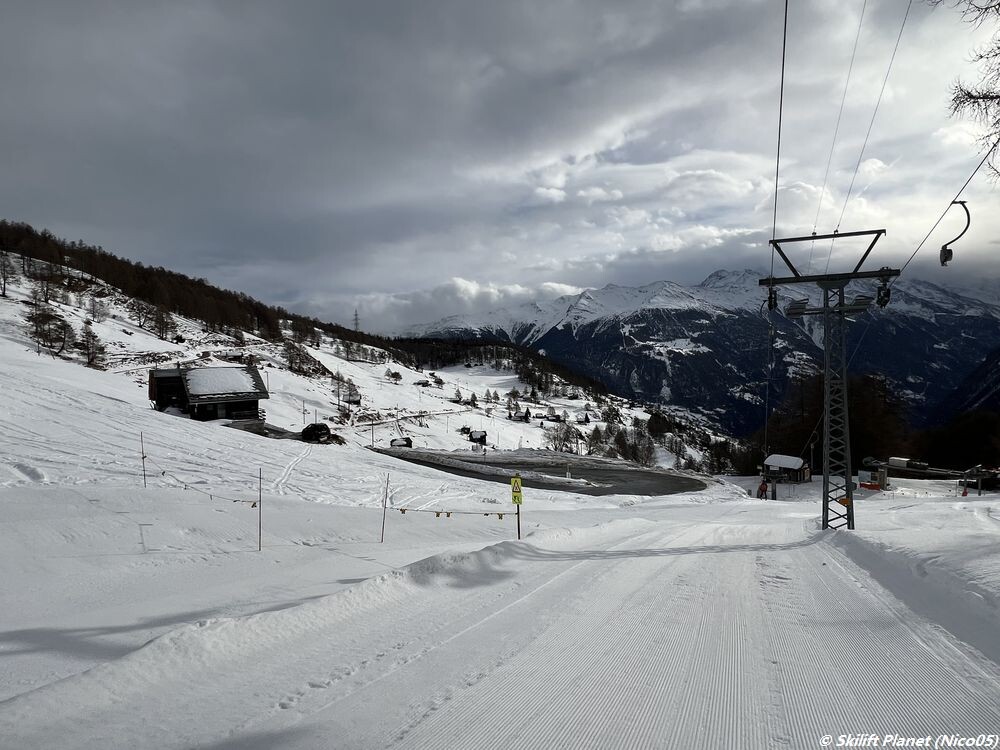 Blick von Skilift Moosalp