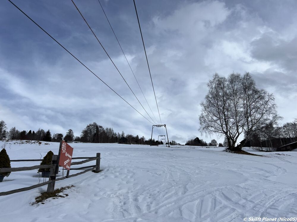 Skilift Blatt geschlossen
