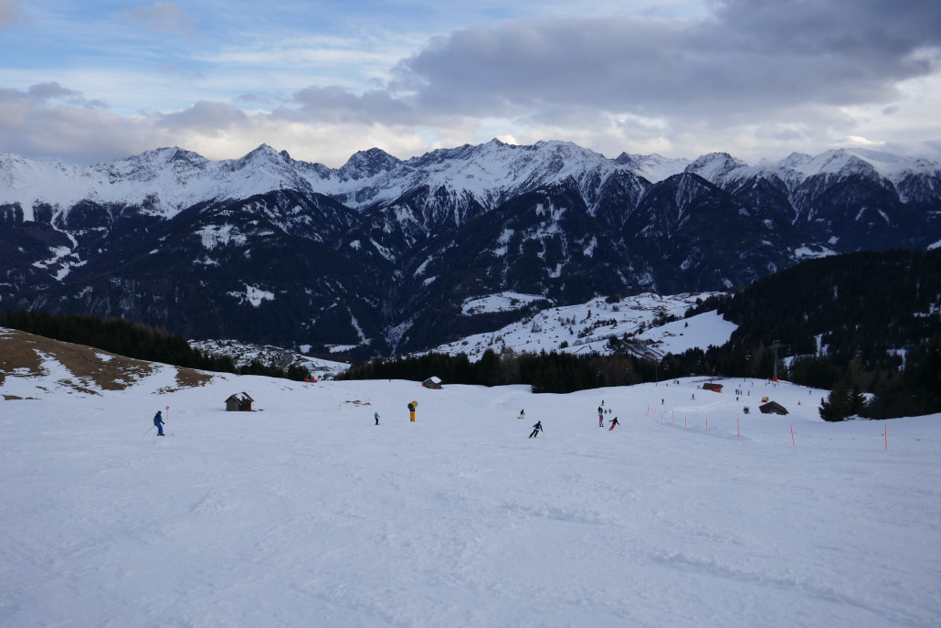 Mittelabfahrt weiter unten