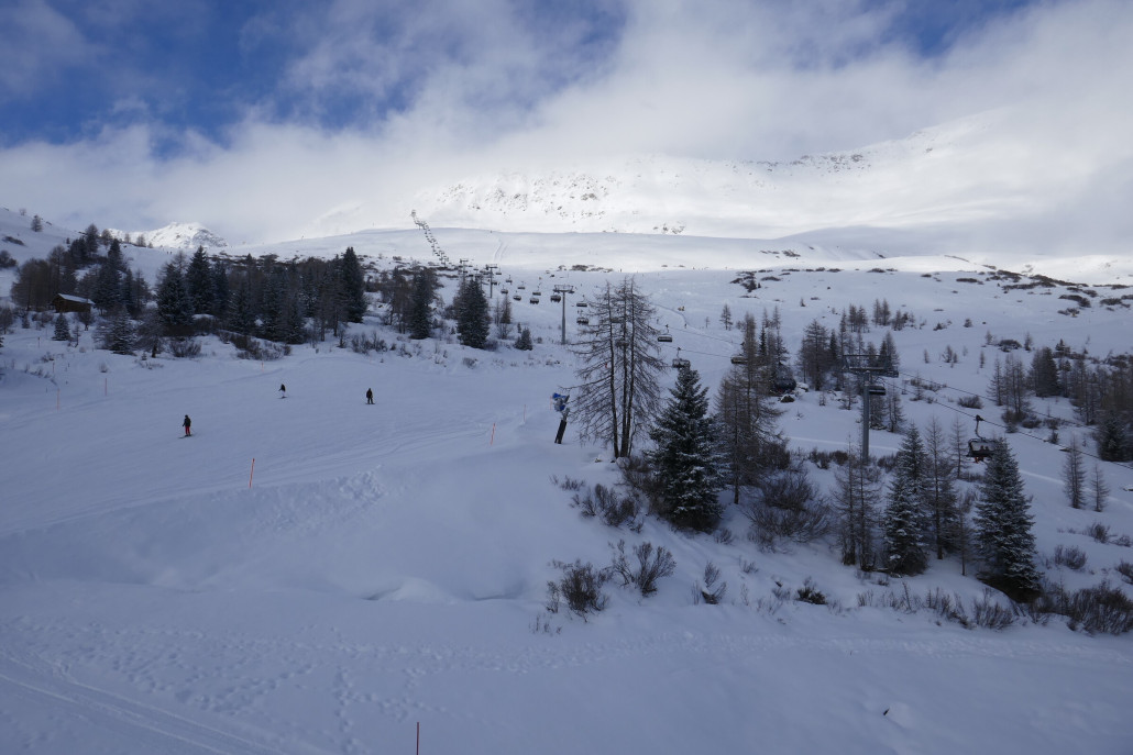 Planseggbahn - Hier fuhr sie noch. Die Hänge sahen so verlocken aus...