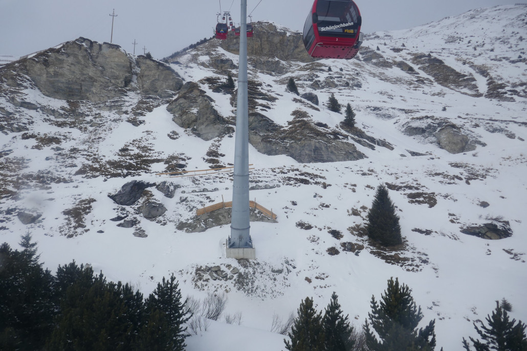 Schönjoch 2 mit der "neuen Stütze"