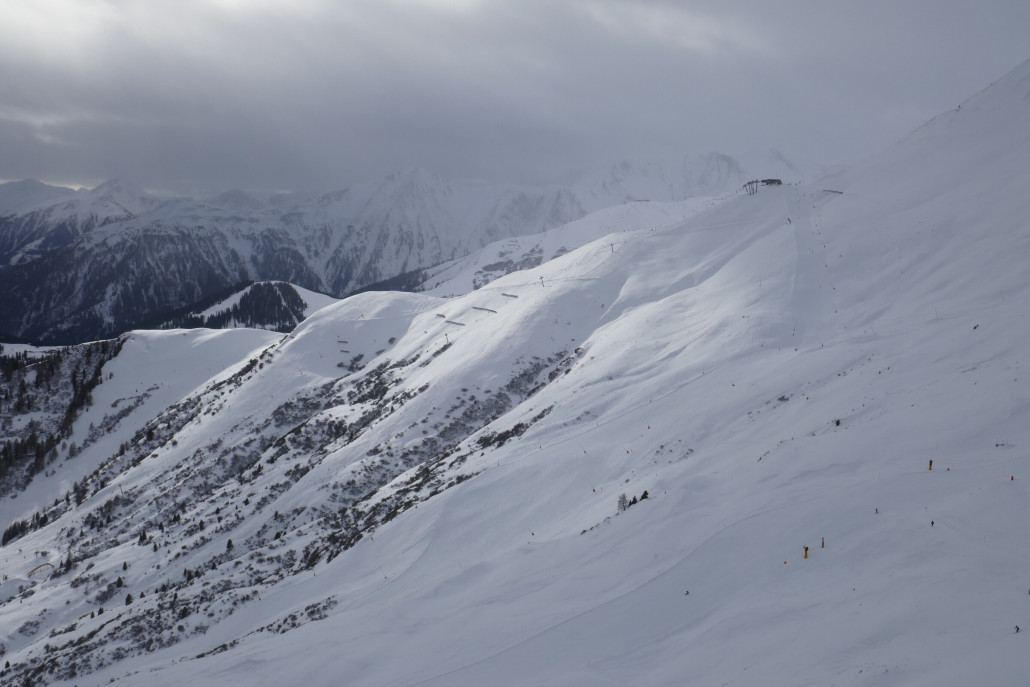 Südseite und Sattel