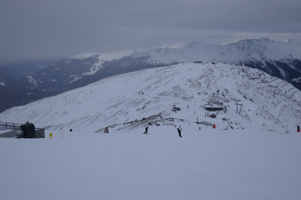 Schönjoch und Schöngampbahn dahinter