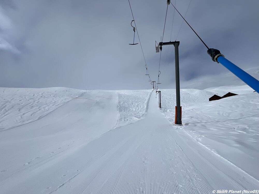 Skilift u. Piste La Nouva