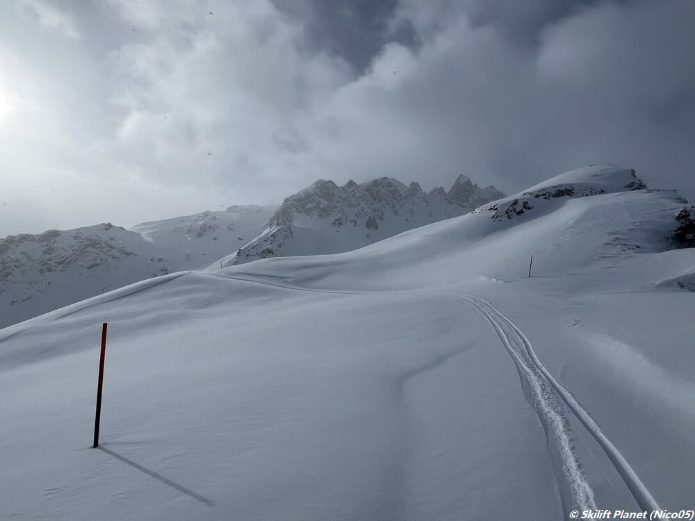 Piste Artzinol, geschlossen