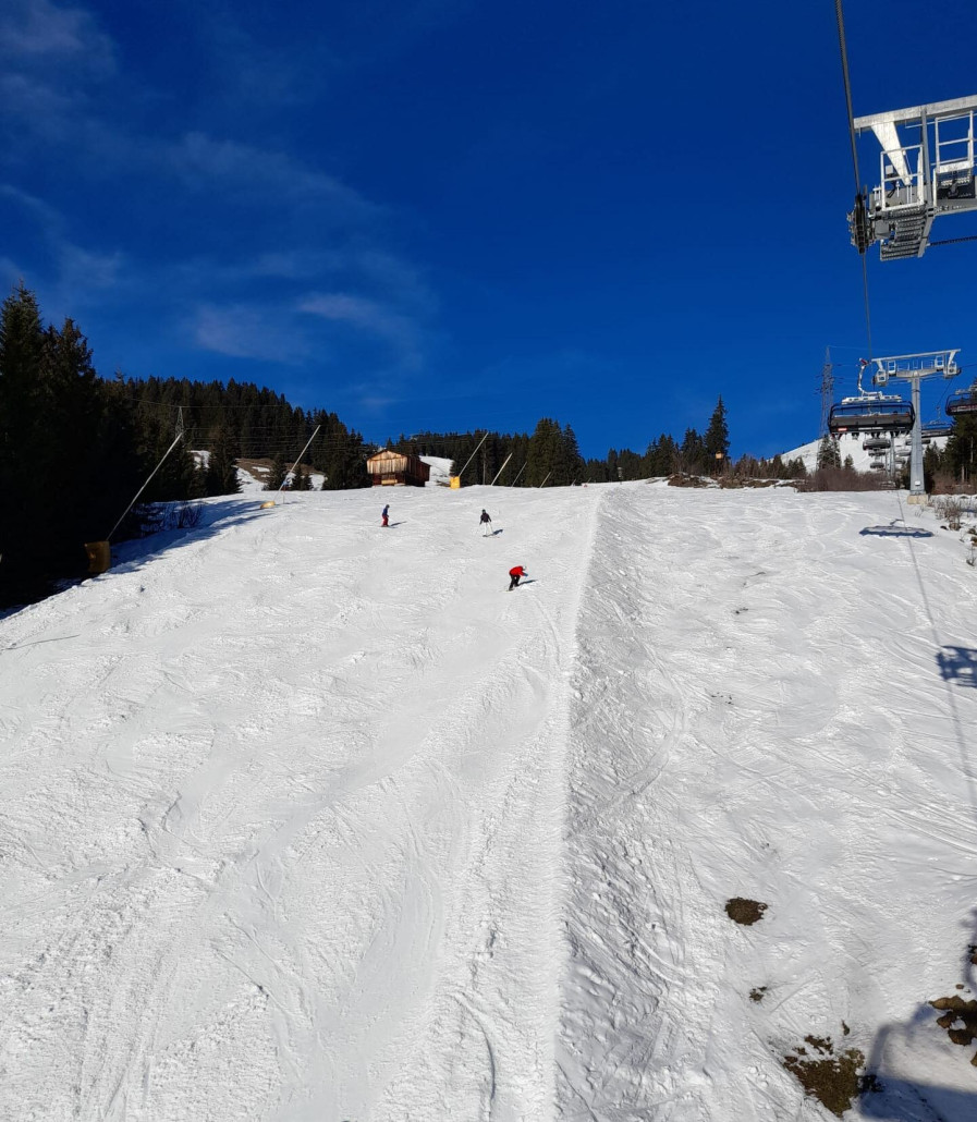 Jochbahn: unten die üblichen Haufen