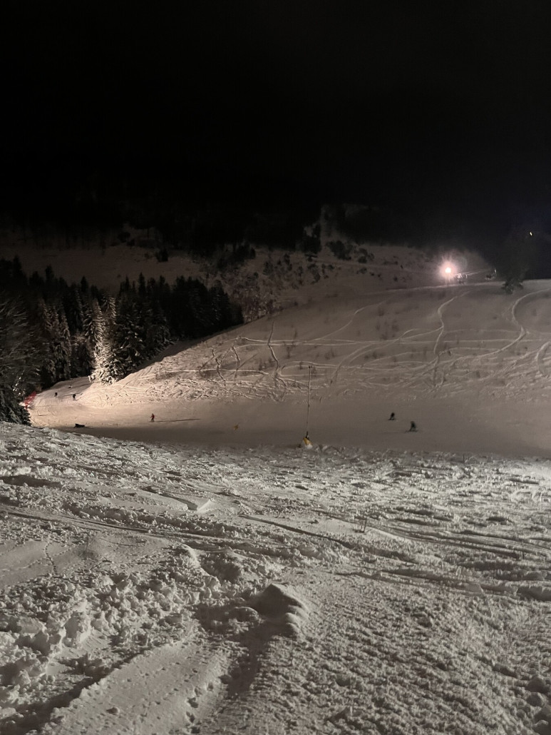 Wenn man sucht findet man auch noch unverspurte Ecken.