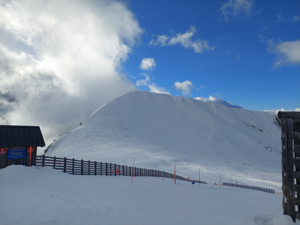 An der Bergstation der 4SB
