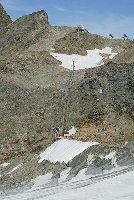 Doppelsesselbahn Wildspitz mit Matten.