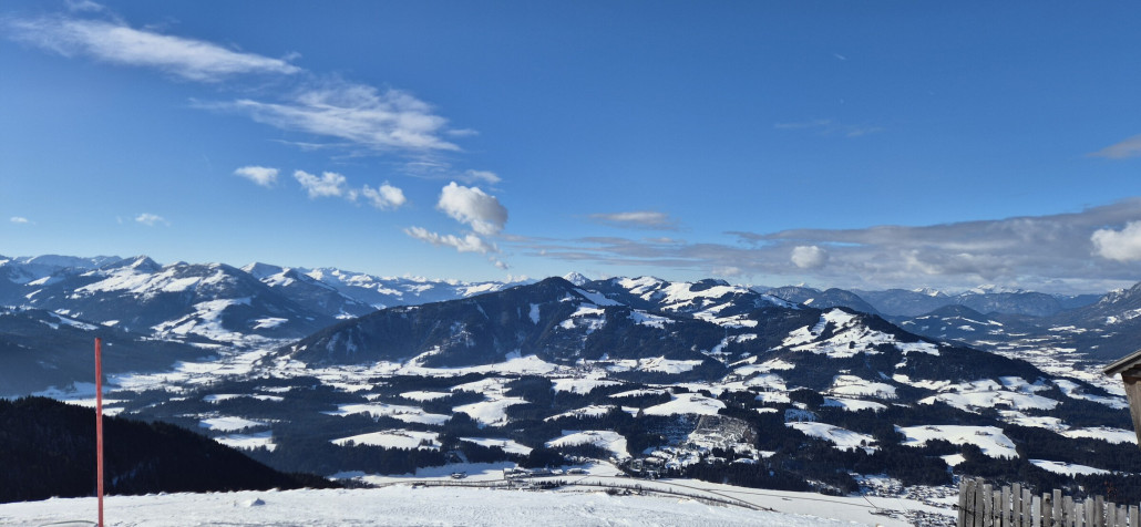 Panorama Richtung Skiwelt