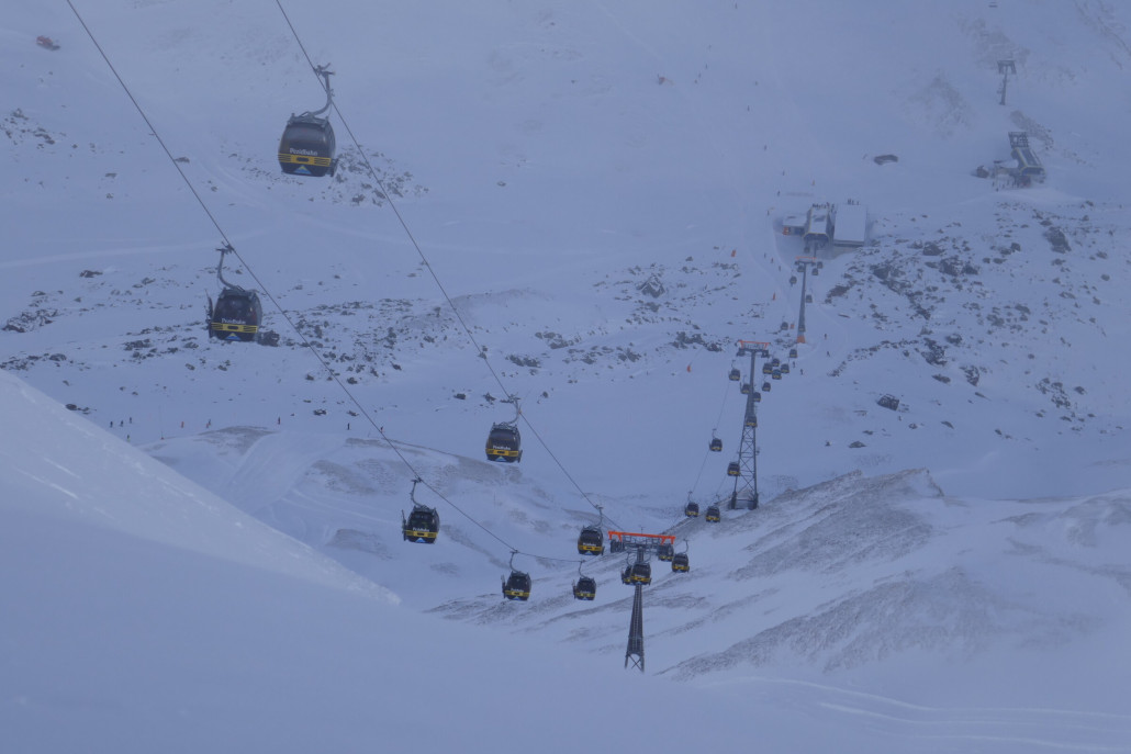 Abgeblasen auch am Pezid