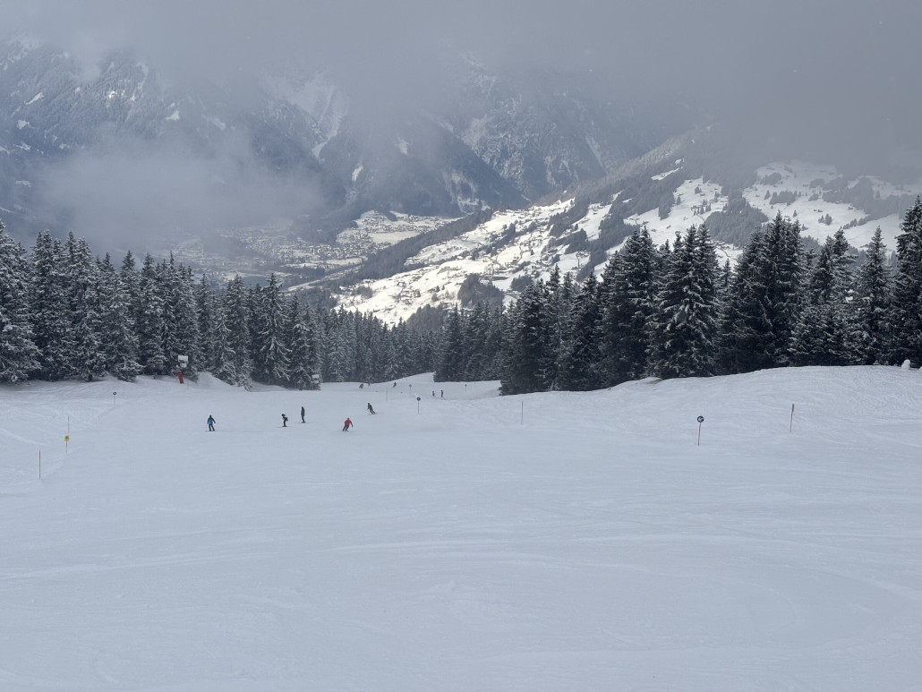 Immer wieder kurze sonnige Abschnitte