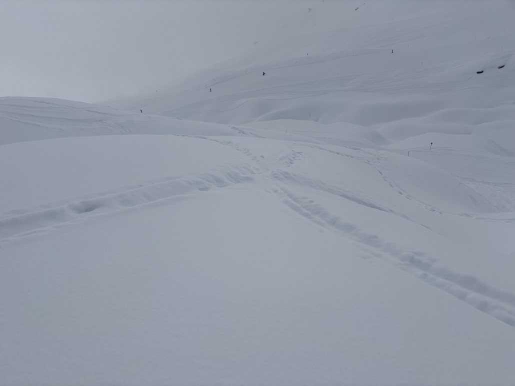… nette Möglichkeiten in der Gradjochmulde - wie gestern