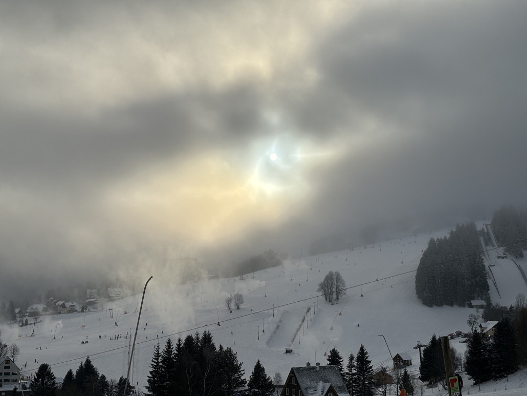 Rodelhangblick zum Haupthang
