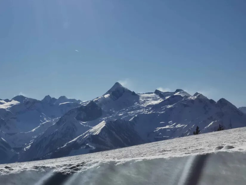 3. Das Kitzsteinhorn schaut auch gut aus.