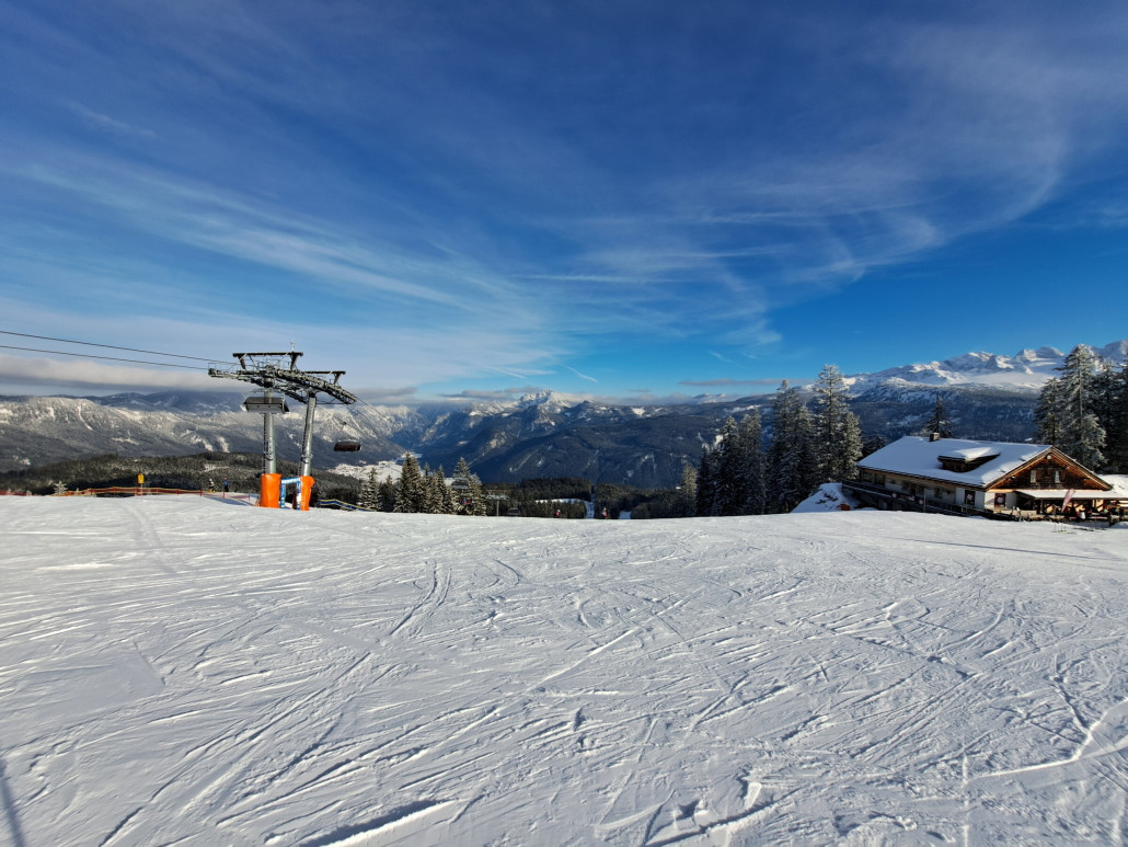 Bergstation Hornspitz Express II am Nachmittag