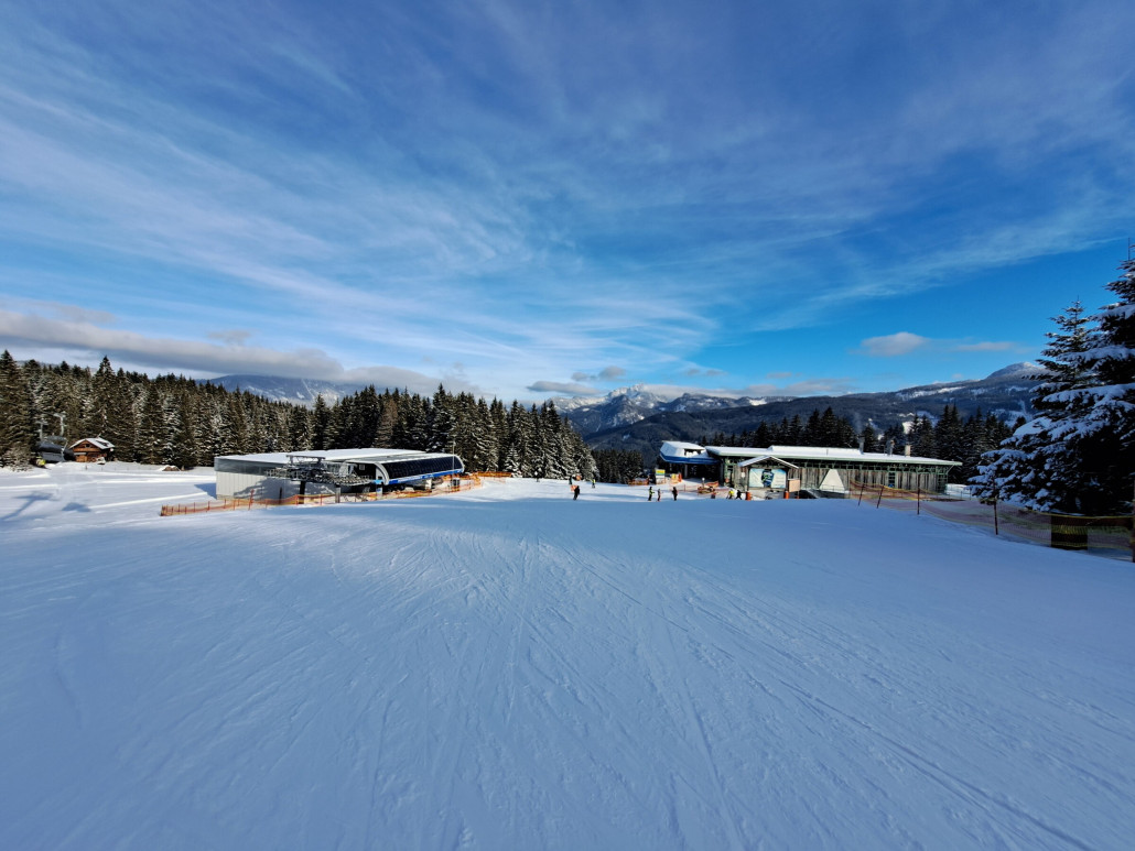 Mittelstation Hornspitz Express am Nachmittag