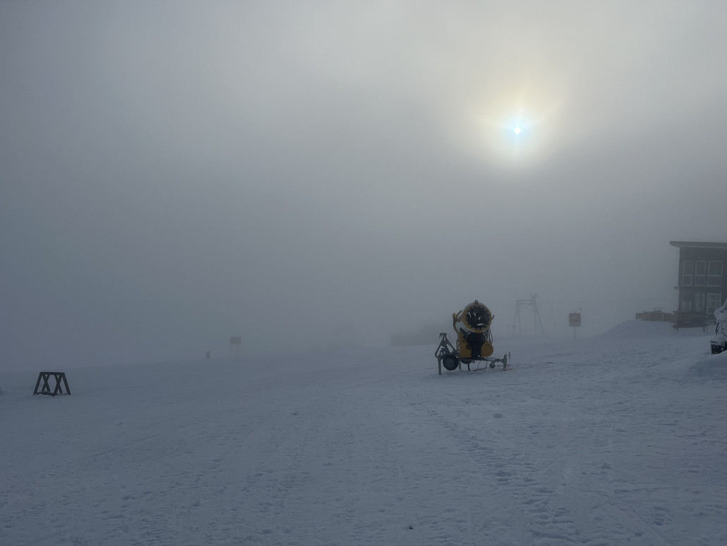 In Neuastenberg war es leider sehr neblig