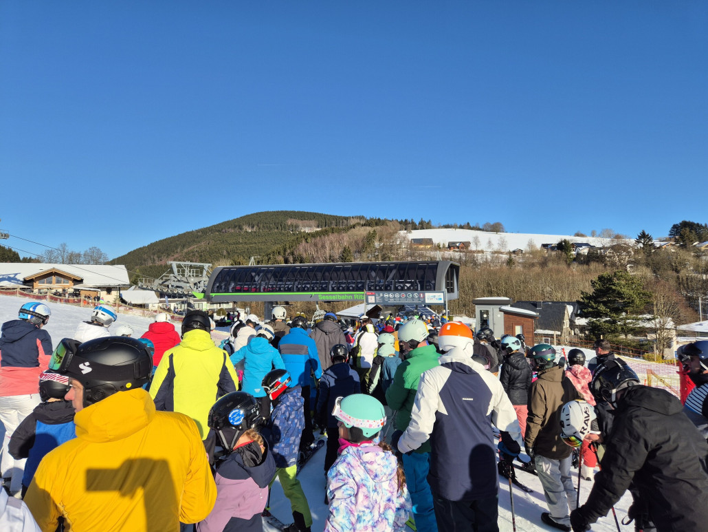 Puh, am Ritzhagen. Tochter wollte unbedingt hin.