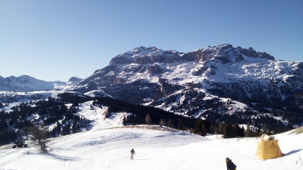 auf der Forcella Incisa mit ihren schönen S-Kurven