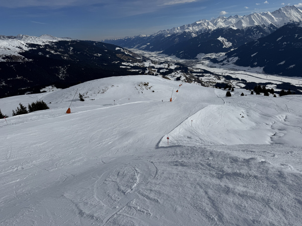 Auf der 77 Richtung Breitmoos / Hollersbach