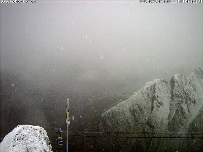 Webcam Samnaun - Blick von der Bergstation der Seilbahn