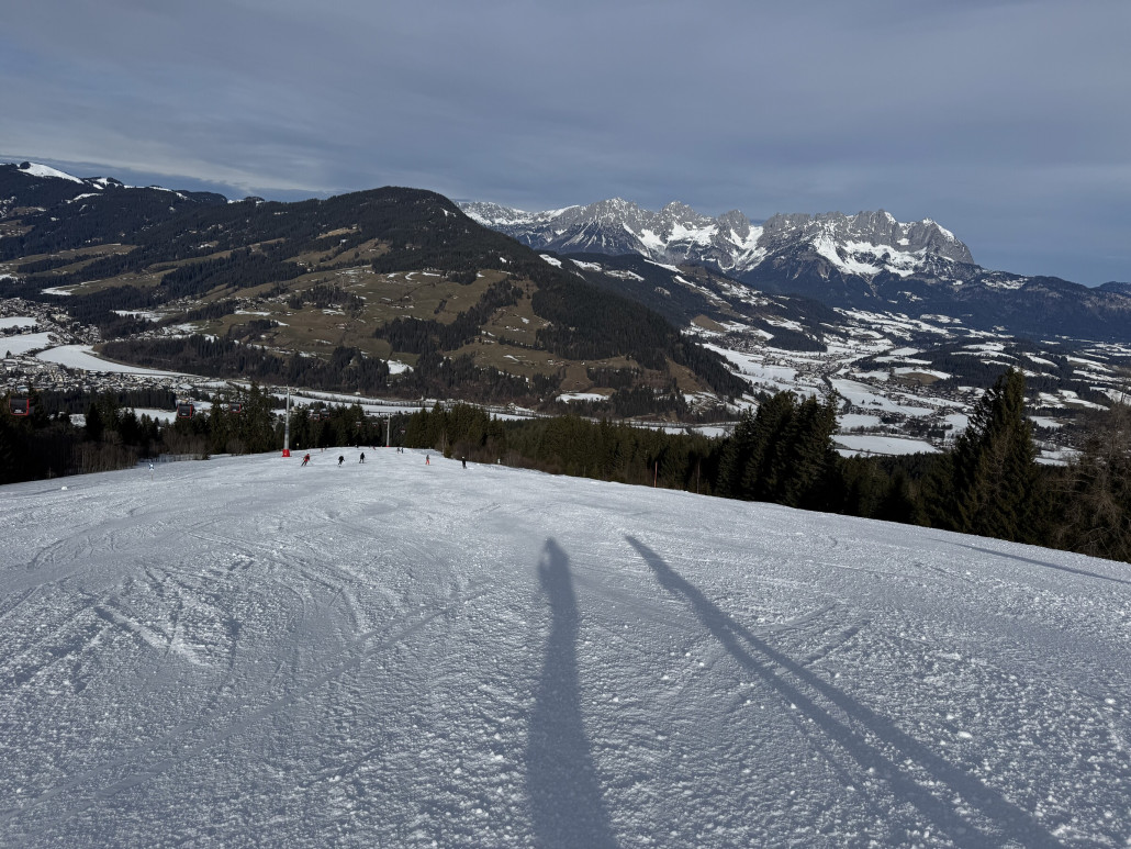 Fleck heute mit paar glatten Stellen, macht aber Nix bei dem Gefälle