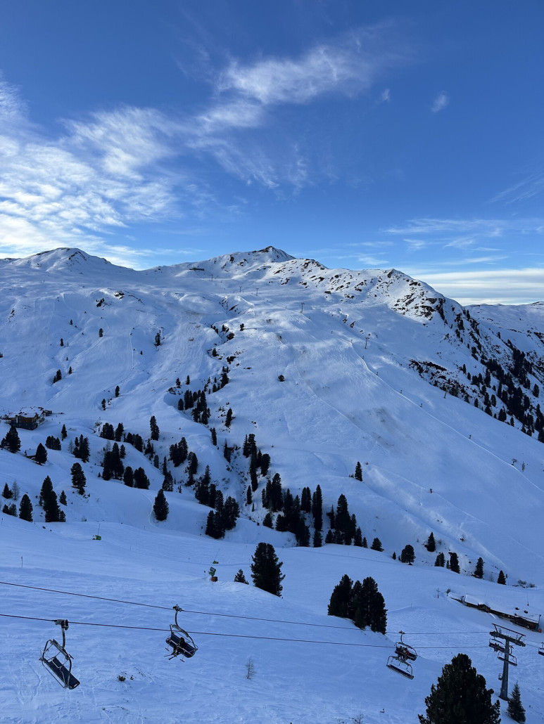 Blick auf den Frühmesser Bereich Samstag 16 Uhr