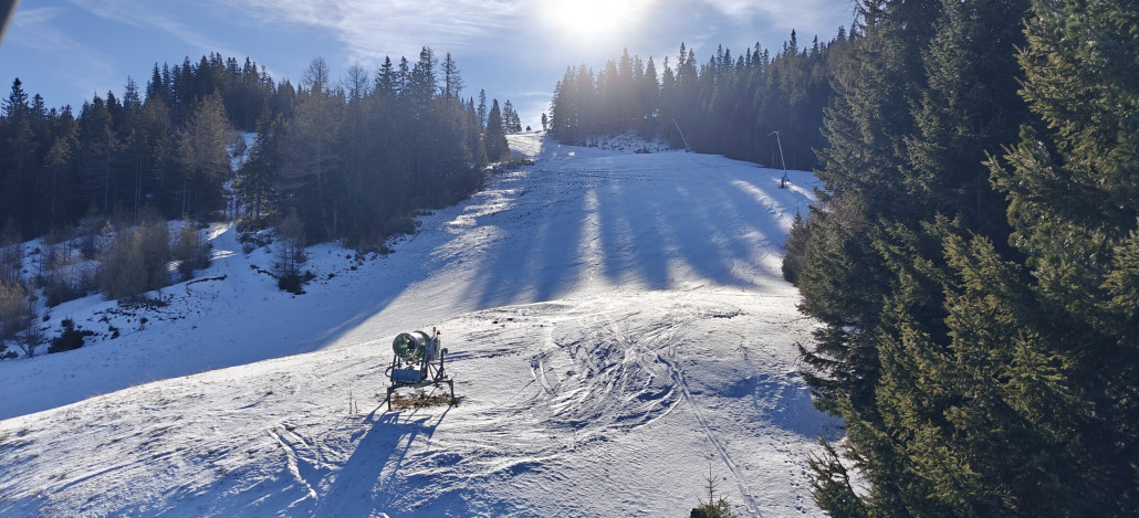 Schnee?? Was ist das?? Piste 9