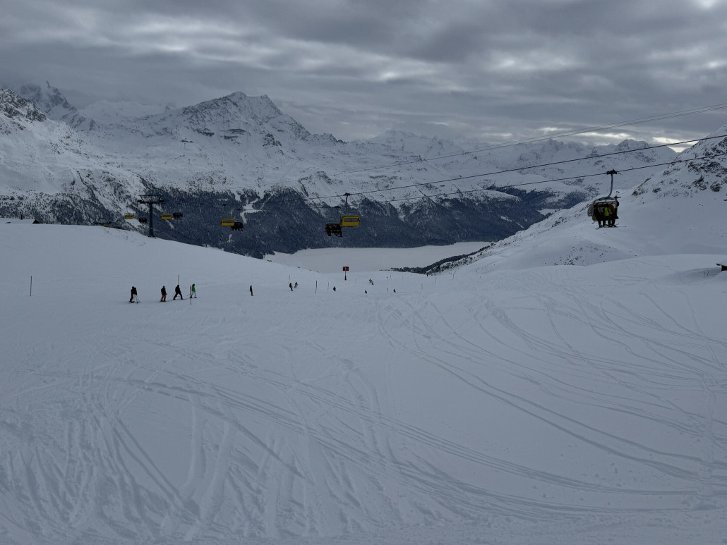 Oben am Ausstieg Munt da San Murezzan