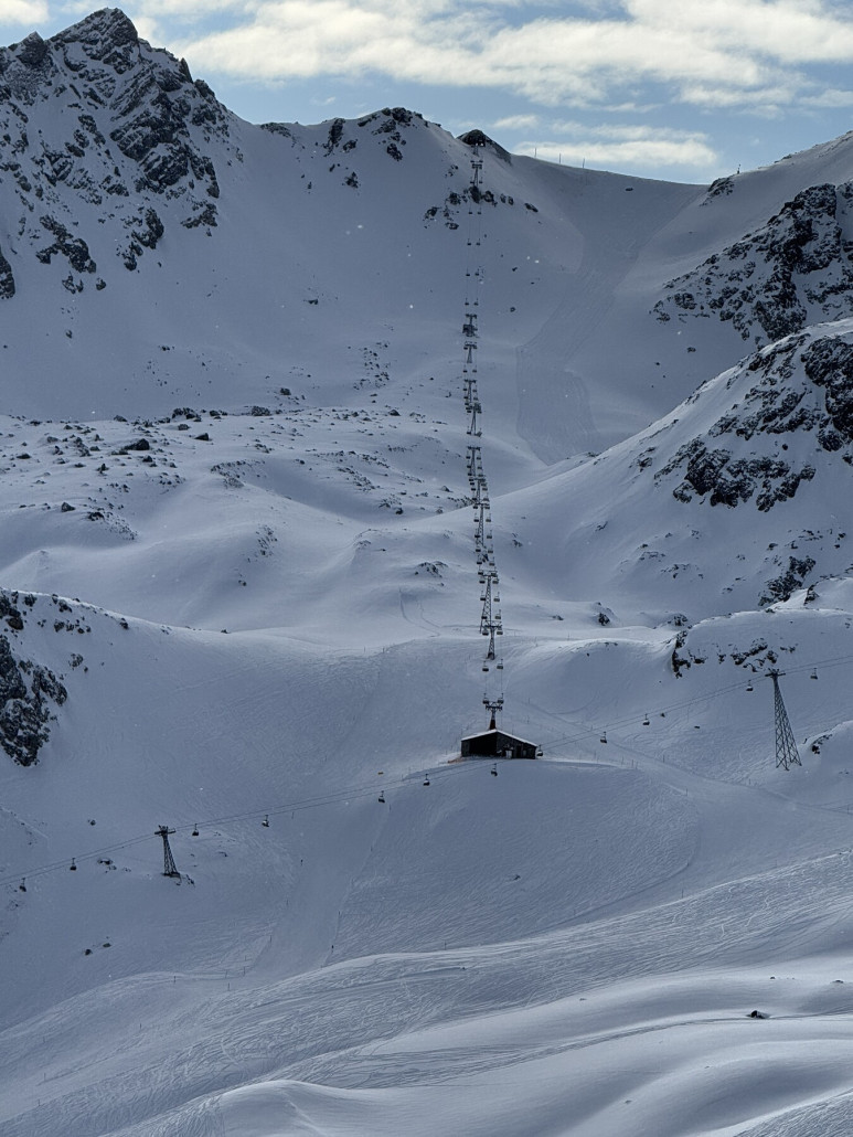 Fuorcla Grischa lief heute, aber keine Beförderung. Geht vermutlich morgen auf.