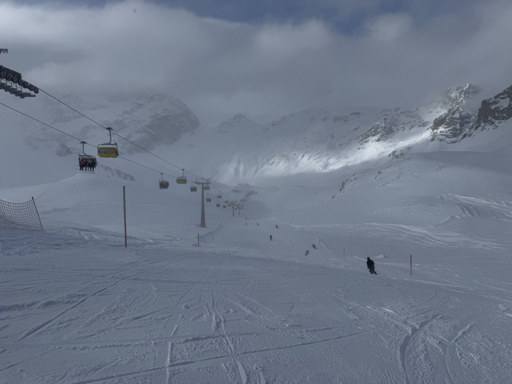 Piste 34 am Lej da la Pesch