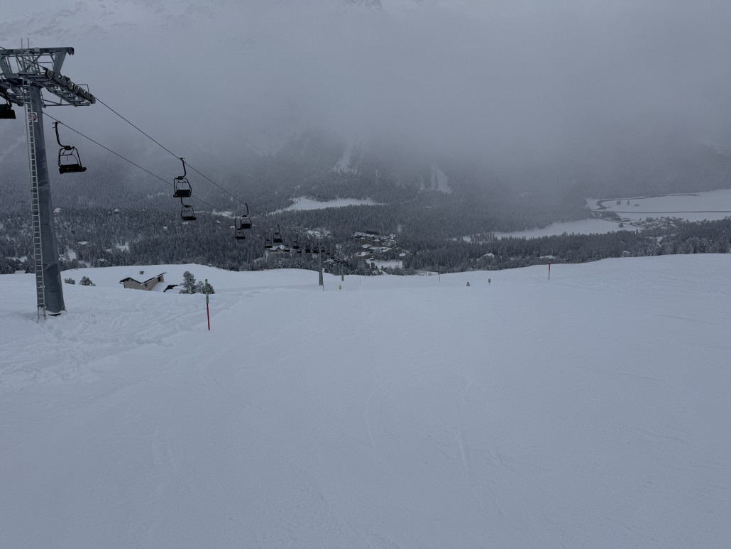 Die Piste 29 nach Sufretta gefiel mir recht gut