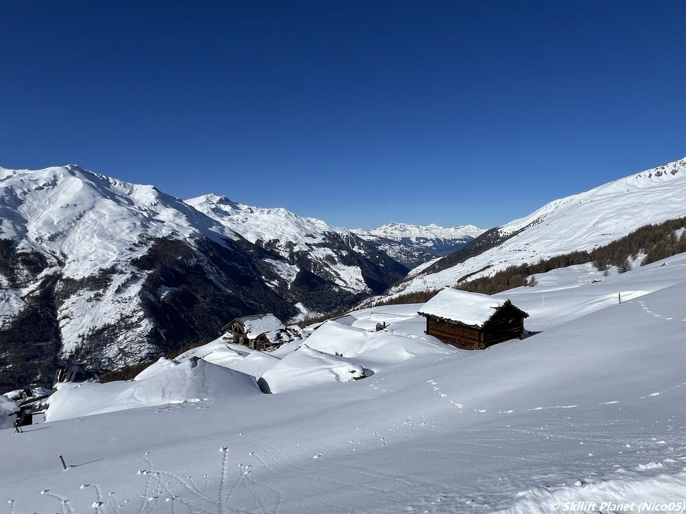 Tsaleu du Tsaté und Berner Alpen
