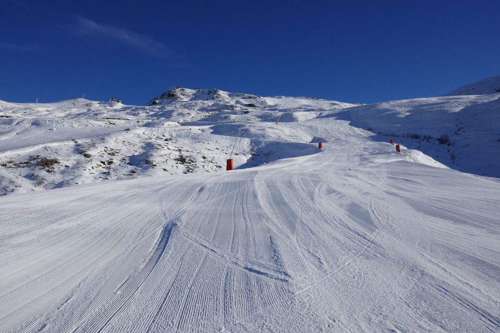 Weiter unten auf den Blanchon. Eine der besten Pisten die ich in den letzten Jahren gefahren bin