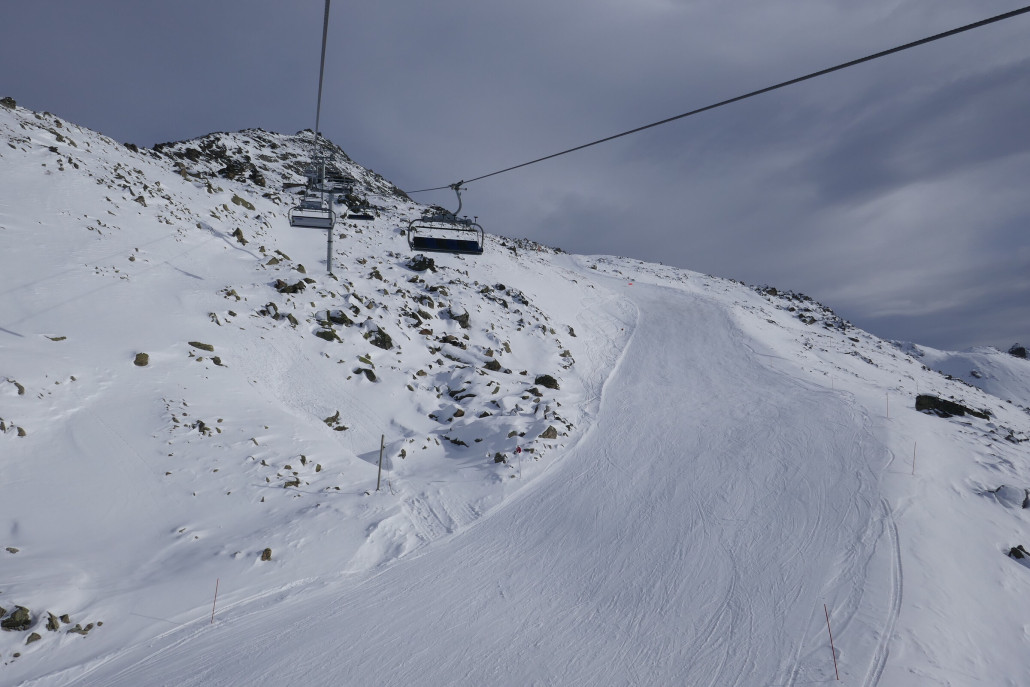 In der “ 6KSB Sandoniere. Hier zog der Himmel etwas zu über Mittag.