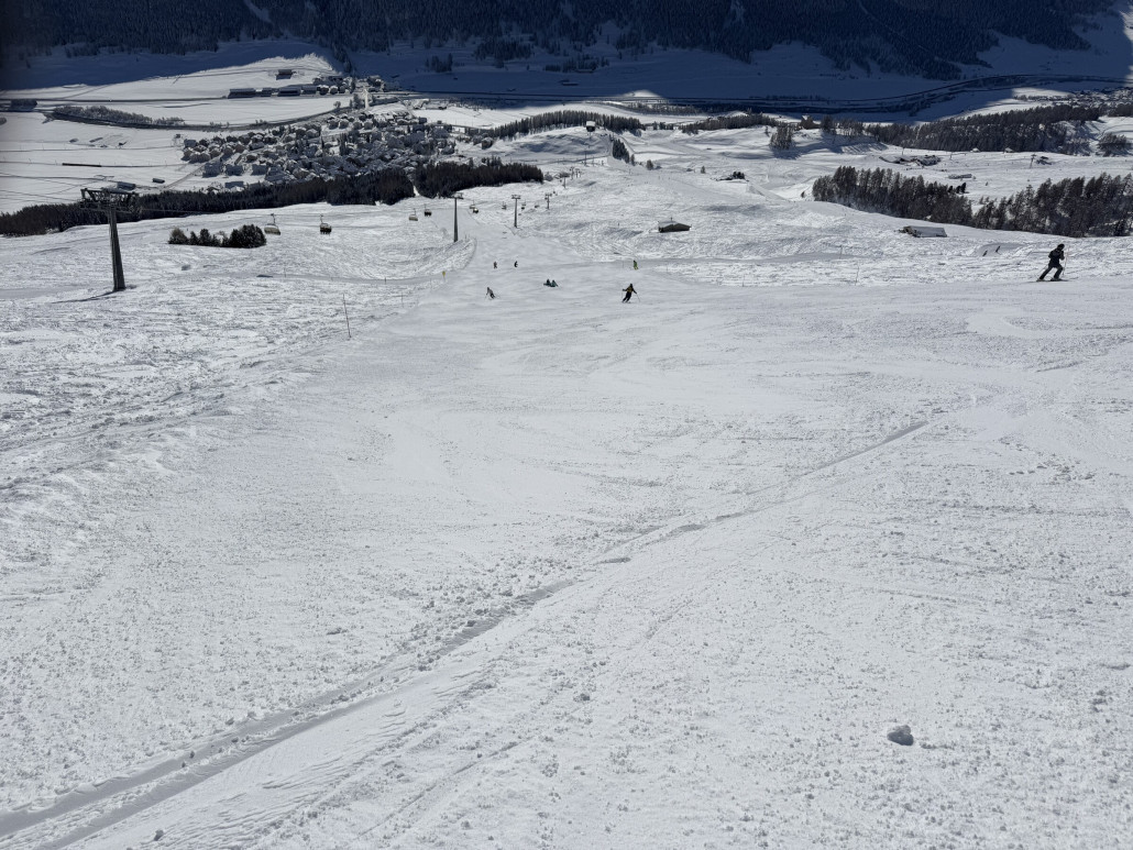 Dies ist Pista d‘Immez bzw. rote 7