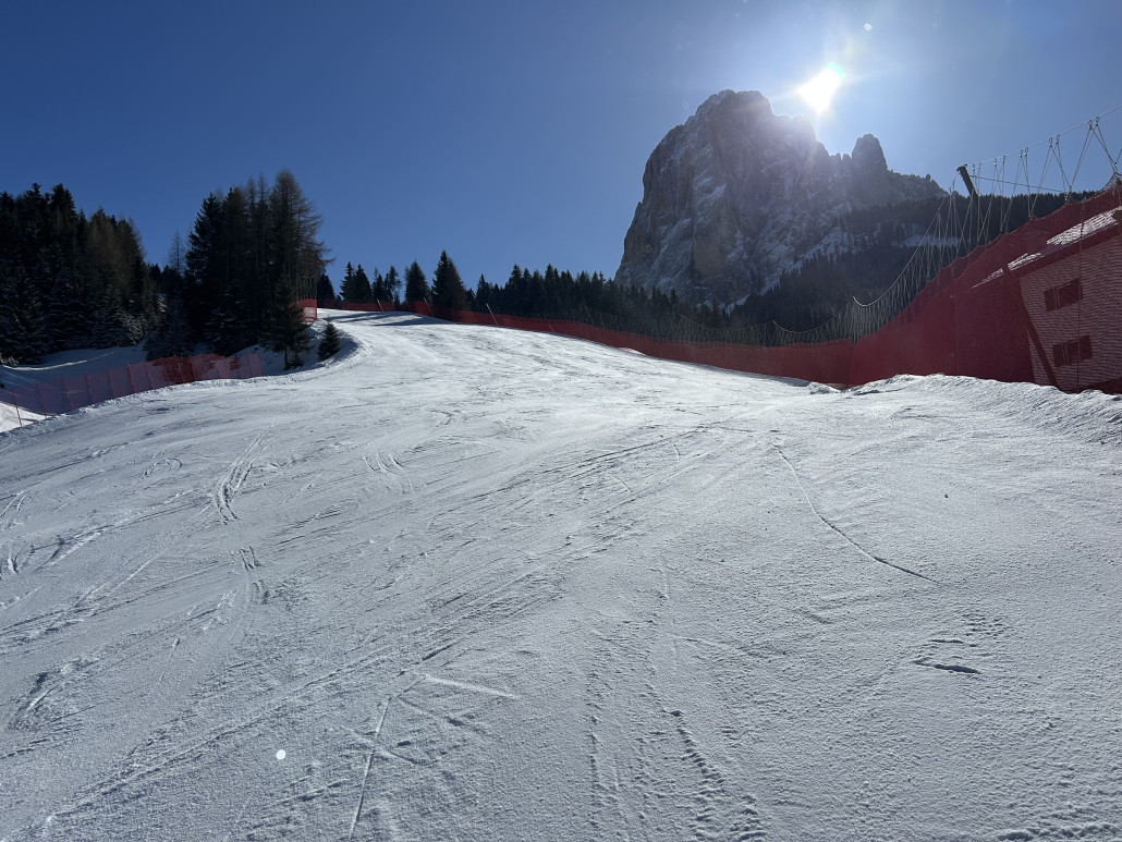 Saslong Menschenleer