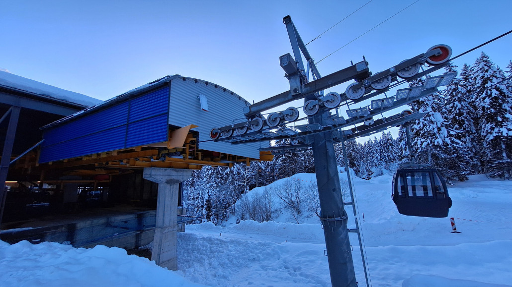 Talstation der 6EUB nach Confin