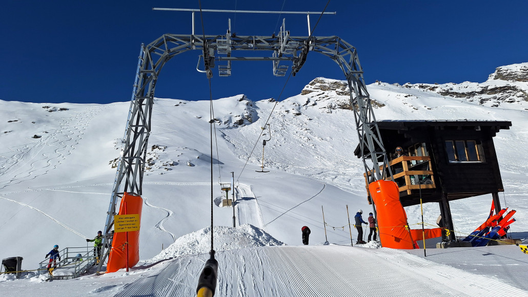 Ausstieg bei Stütze 23