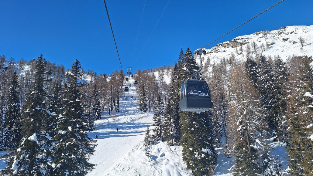 Auffahrt mit der 6EUB