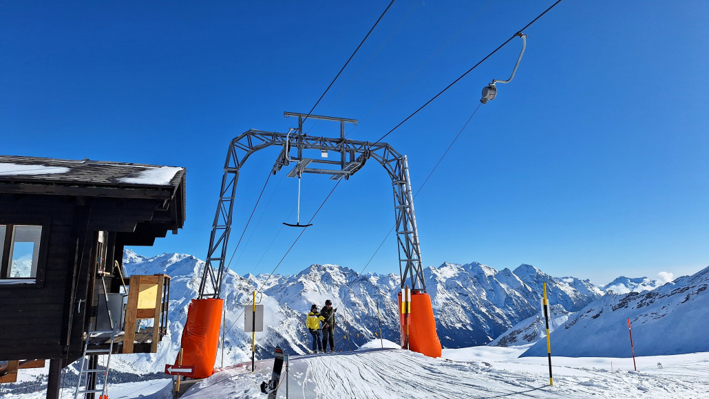 nach knapp 900m ist schon wieder Schluss.