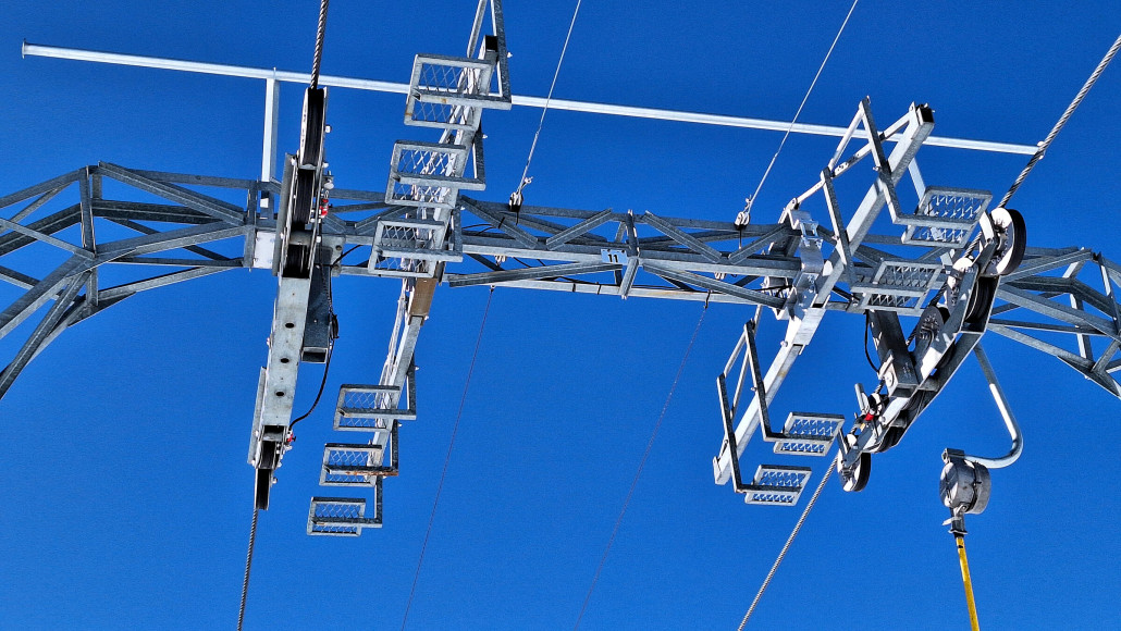 Den Lift hat man auf diese Saison schön renoviert.