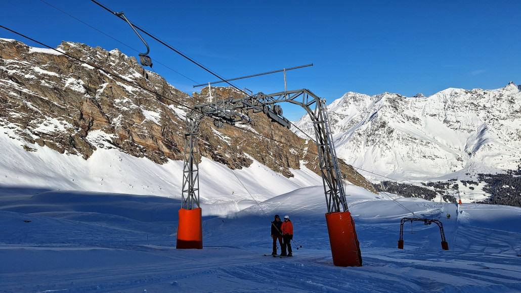 Die Lifte schliessen schon um 1545