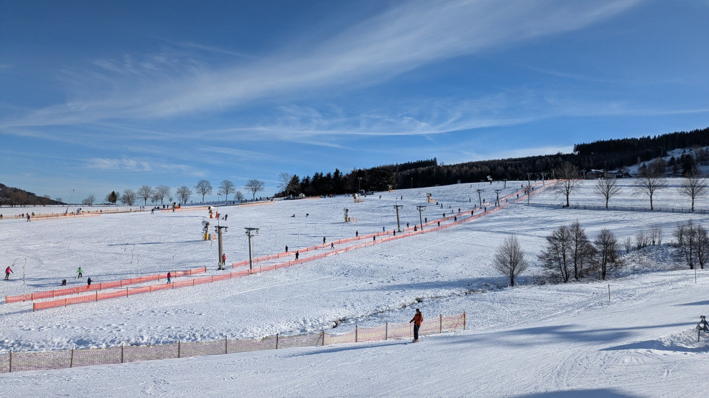 Dorfwiese war gut besucht, beide SL liefen, obwohl augenscheinlich nicht wirklich notwendig