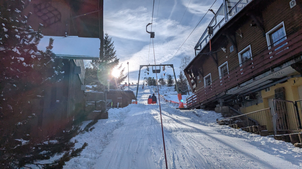 Die SL-Trasse am oberen Wilddieb sollte erstmal halten