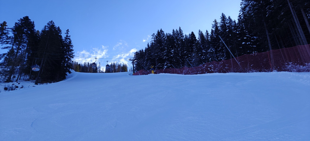 Talabfahrt nach Vierschach - schön schwarz (und schattig)