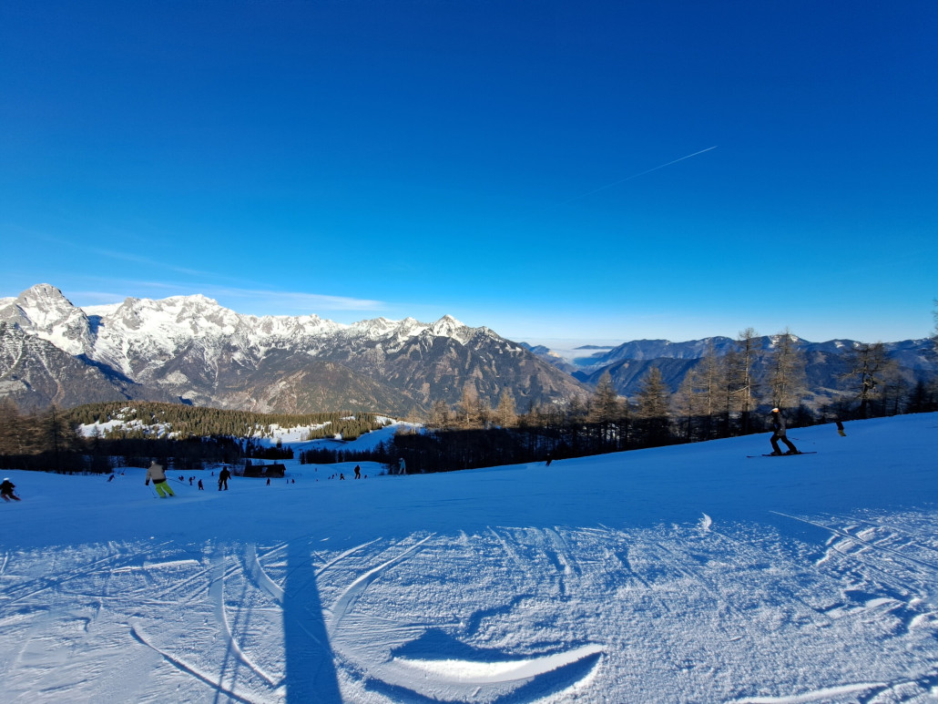 Piste 6 in der Früh